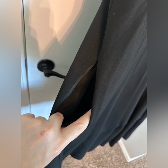 Torrid Black Ponte Mock Neck Fluted Mini Dress Size 2 #1811 - Picture 9 of 11